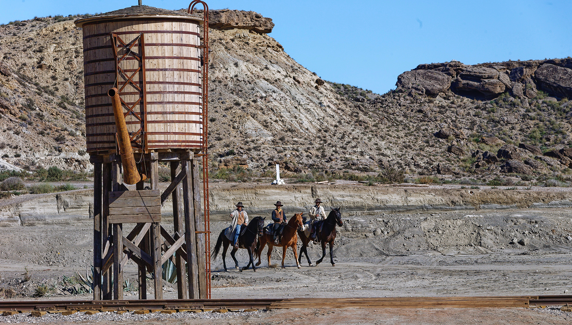 Fort Alamo. Nombre de films ont été tourné dans le désert de Tabernas